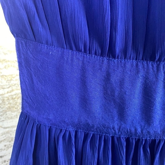 Divided by H&M Royal blue sleeveless pleated mini dress size 8 - Picture 12 of 15